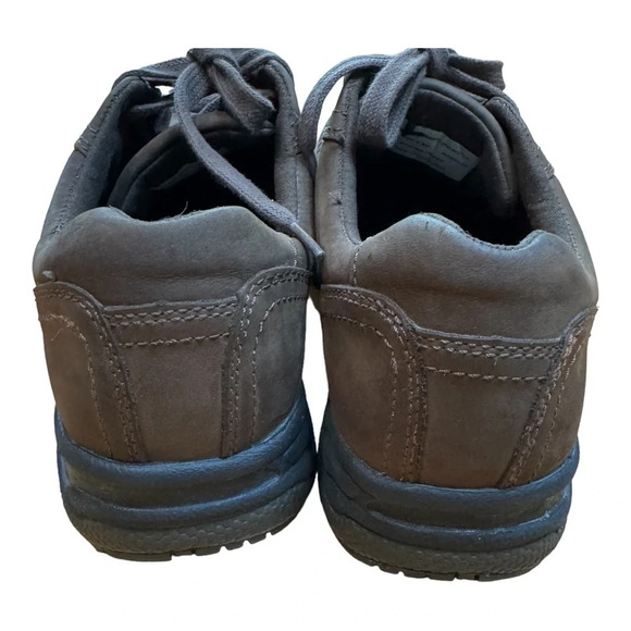 ABEO Smart 3730 Moc Tie Brown Lace-Up Comfort Walking Suede Shoes Men's 9.5 M - Picture 9 of 13